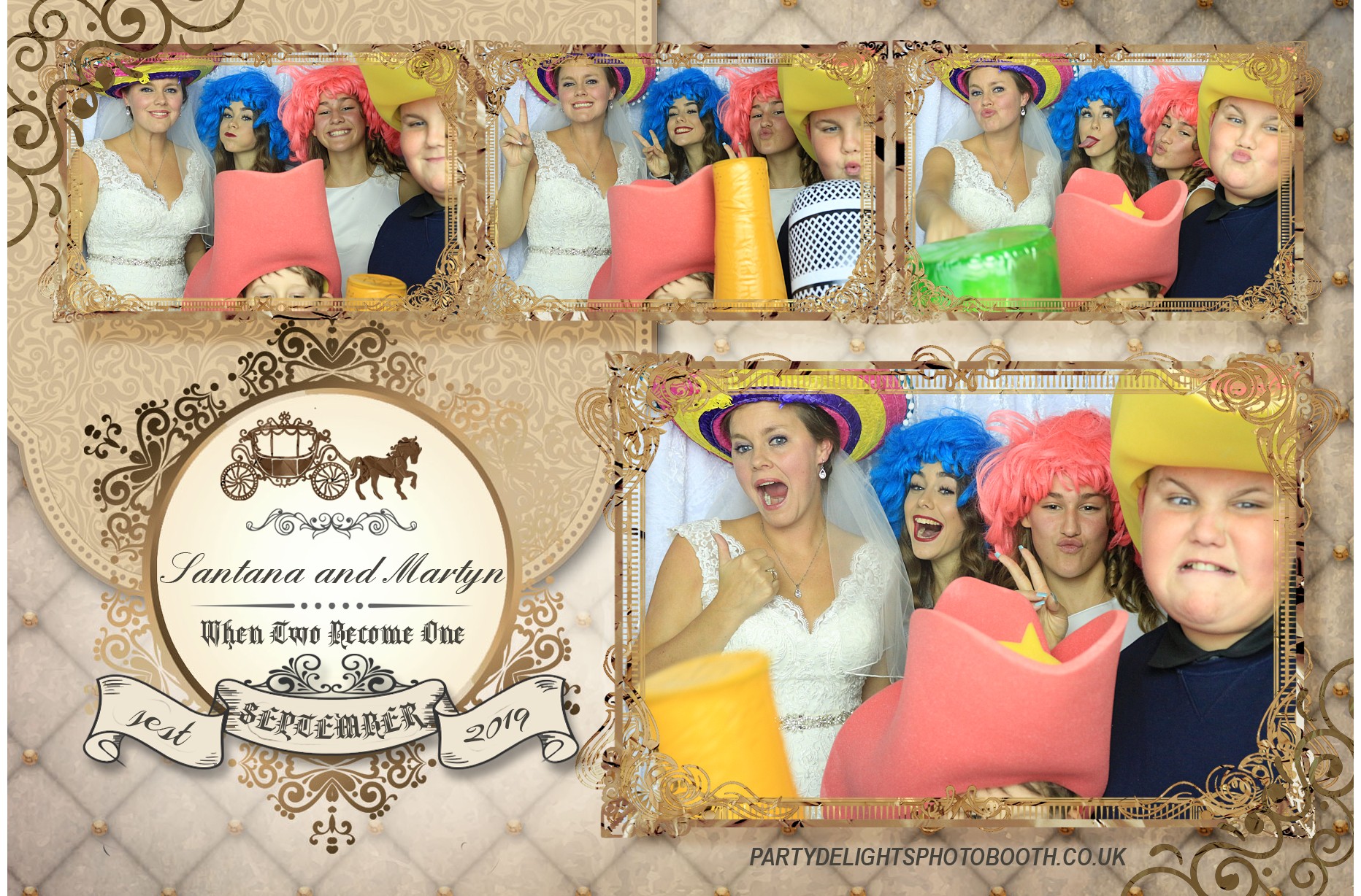 Martyn and Santana’s Wedding - Prints | View more photos from the event at gallery.partydelightsphotobooth.co.uk/u/PartyDelightsPhotoBooth/Martyn-and-Santana’s-Wedding-Prints